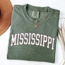 XXXL Moss Dark Green Mississippi State Football Game Day Tailgate Party University Pride Comfort Colors Tee