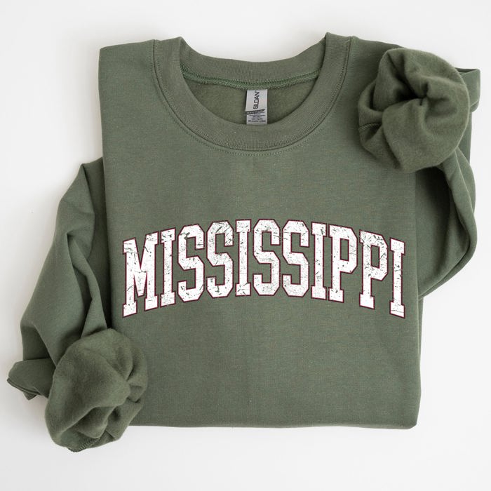 Mississippi State University Football Tailgate Big Game Touchdown Game Day Sweatshirt