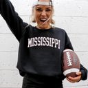 XXXL Black Mississippi State University Football Tailgate Big Game Touchdown Game Day Sweatshirt