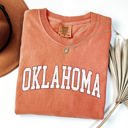 Medium Yam Oklahoma Football Game Day Tailgate Party University State Touchdown Celebrations Comfort Colors Tee