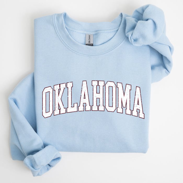 Oklahoma Football Game Day Tailgate Big Game Touchdown University State Sweatshirt