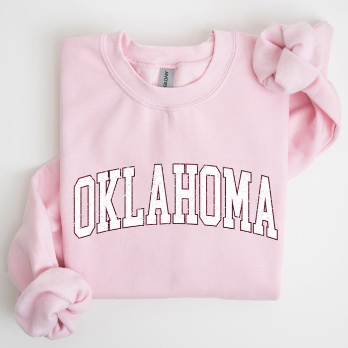 Oklahoma Football Game Day Tailgate Big Game Touchdown University State Sweatshirt