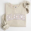 Small Sand Oklahoma Football Game Day Tailgate Big Game Touchdown University State Sweatshirt