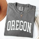 Small Pepper Dark Gray Oregon Football Game Day Tailgate Party University State Pride Comfort Colors Tee