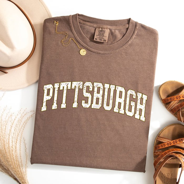 Pittsburgh Football Game Day Tailgate Party State University Pride Comfort Colors Tee