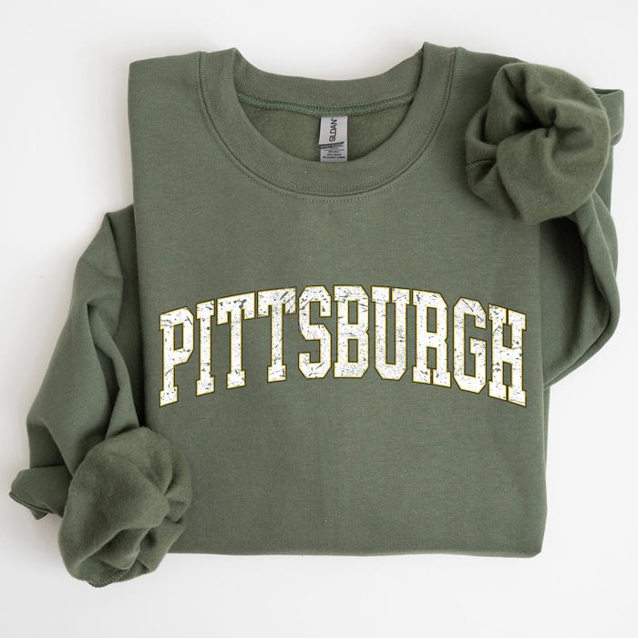 Pittsburgh Football State Pride Tailgate Game Day University College Spirit Sweatshirt