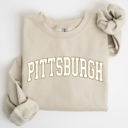XXXL Sand Pittsburgh Football State Pride Tailgate Game Day University College Spirit Sweatshirt