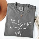 Small Pepper Dark Gray Tailgate Season Football Game Day Big Game Touchdown Tailgate Party Comfort Colors Tee