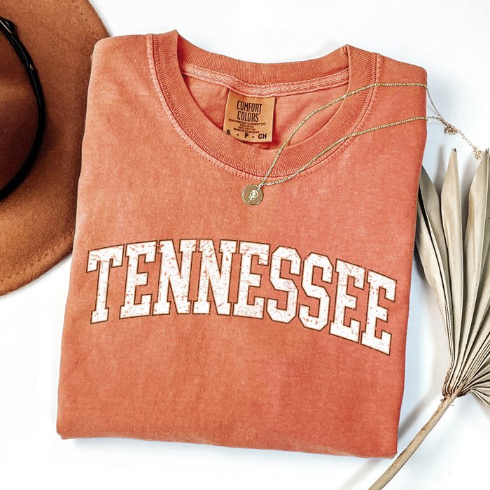 Tennessee Football Tailgate Party Game Day University Pride Statewide Edition Comfort Colors Tee