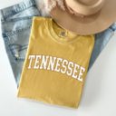 Large Mustard Tennessee Football Tailgate Party Game Day University Pride Statewide Edition Comfort Colors Tee