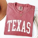 XXXL Crimson Red Texas Football Game Day Tailgate Spirit for State University and College Fans Comfort Colors Tee