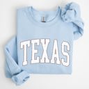 XXXL Light Blue Texas Football Game Day Tailgate Party University State Pride Campus Fan Premium Sweatshirt