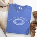 XXXL Flo Blue Tis The Damn Season Football Tailgate Party Limited Edition Collectible Comfort Colors Tee