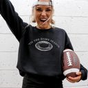 XXL Black Tis The Damn Season Football Tailgate Party Game Day Big Game Touchdown Sweatshirt