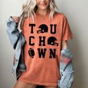 XXXL Yam Touchdown Helmet Football Game Day Big Game Tailgate Party Fan Favorite Comfort Colors Tee