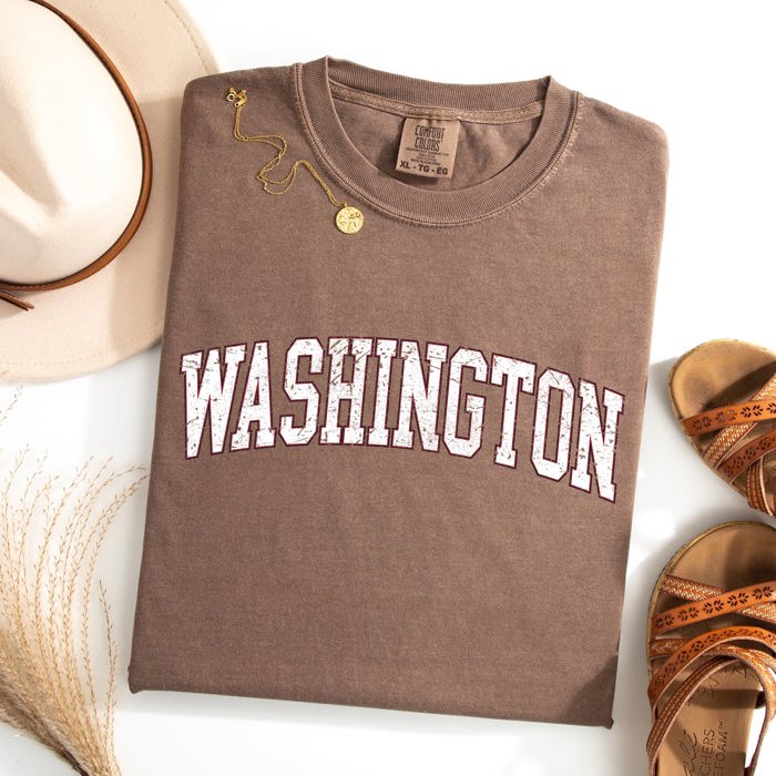 Washington State Football Game Day Tailgate University Pride Edition Comfort Colors Tee