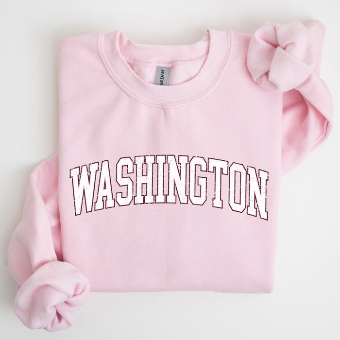 Washington Football Game Day Tailgate Party State University College Big Game Touchdown Sweatshirt