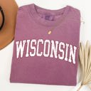 Wisconsin Football Game Day Tailgate Party University State Fans Unite Comfort Colors Tee