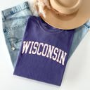  Wisconsin Football Game Day Tailgate Party University State Fans Unite Comfort Colors Tee