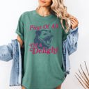 Medium Light Green First Of All I'm A Delight Possum Comfort Colors Tee
