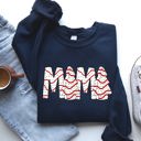  Mama Christmas Cake Santa Winter Snow Varsity Retro Vintage Limited Edition Sweatshirt