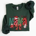  Mama Christmas Fun Reindeer Hot Chocolate Cake Holiday Edition Cozy Festive Sweatshirt