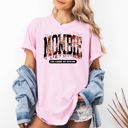 XXXL Blossom Light Pink Mombie Like A Zombie But With Kids Halloween Witch Spooky Mom Life Comfort Colors Tee