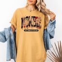 Small Mustard Mombie Like A Zombie But With Kids Halloween Witch Spooky Mom Life Comfort Colors Tee