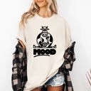 Medium Ivory Cream Moo'd Cow Moody Positive Mental Health Quote Encouraging Self Love And Kindness Comfort Colors Tee