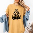 Large Mustard Moo'd Cow Moody Positive Mental Health Quote Encouraging Self Love And Kindness Comfort Colors Tee