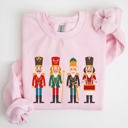  Nutcrackers Christmas Classic Winter Decorations Holiday Ornament Scene Sweatshirt