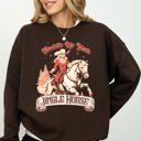  Saddle Up Your Jingle Horse Cowboy Cowgirl Christmas Carol Western Holiday Edition Sweatshirt
