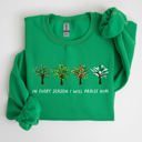 XXXL Irish Bright Green In Every Season I Will Praise Him Jesus Love Christian Faith Bible Truths Christian Symbol Sweatshirt