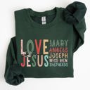  Love Like Jesus Christmas Christian Gospel Faith Religious Expression Sweatshirt