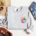 XXXL Ash Light Gray True Story Nativity Pocket Christmas Christian Faith Gospel Cozy Graphic Sweatshirt