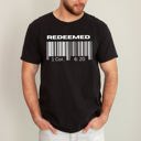 XXL Black Redeemed Faith In Jesus Gospel Christian Worship Religious Message Comfort Colors Tee