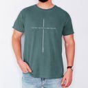 Medium Blue Spruce Green The Way The Truth The Life John Faith Gospel Christian Jesus Religious Comfort Colors Tee