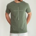 Large Moss Dark Green The Way The Truth The Life John Faith Gospel Christian Jesus Religious Comfort Colors Tee