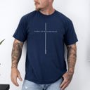 Large Navy The Way The Truth The Life John Faith Gospel Christian Jesus Religious Comfort Colors Tee