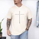XXXL Ivory Cream The Way The Truth The Life John Faith Gospel Christian Jesus Religious Comfort Colors Tee