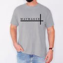 Medium Granite Way Maker Faith Christian Jesus Gospel Religious Scripture Verse Artwork Comfort Colors Tee
