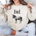 XXL Sand Badass Funny Sarcastic College Sayings For Study Breaks And After Class Laughs Sweatshirt