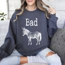 Medium Dark Gray Heather Badass Funny Sarcastic College Sayings For Study Breaks And After Class Laughs Sweatshirt