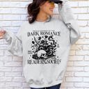 Small Ash Light Gray Dark Romance Readers Society Romantasy BookTok Library Books Fan Club Collective Sweatshirt