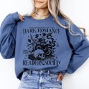 Large Indigo Blue Dark Romance Readers Society Romantasy BookTok Library Books Fan Club Collective Sweatshirt