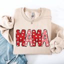 XXXL Sand Mama Valentine's Day Hearts Cozy Love You Always Edition For Moms Premium Comfort Sweatshirt