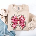XXXL Sand Valentine's Day Affirmations Loved Enough Worthy Positivity Ribbon Love Heart Sweatshirt