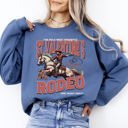 XXXL Indigo Blue Valentine's Rodeo Love Cowboy Western Signature Style Collection Deluxe Edition Sweatshirt