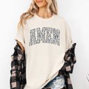 XL Ivory Cream Amen Dalmatian Print Christian Jesus Gospel Faith Saved Inspirational Religious Apparel Comfort Colors Tee