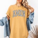 XXXL Mustard Amen Dalmatian Print Christian Jesus Gospel Faith Saved Inspirational Religious Apparel Comfort Colors Tee